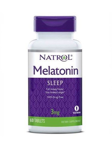 Natrol Melatonin 3 mg, 60 tablets