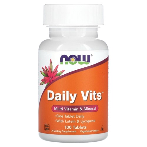 NOW Daily Vits 100 таблеток