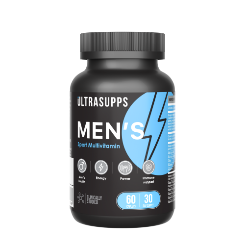 Ultrasupps Men's Multivitamin Formula, 60 caps 