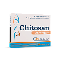 Olimp Chitosan+Chromium / Хитозан, хром 30 капсул