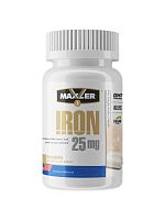 Maxler Iron 25 mg Bisglycinate Chelate, 90 vcaps