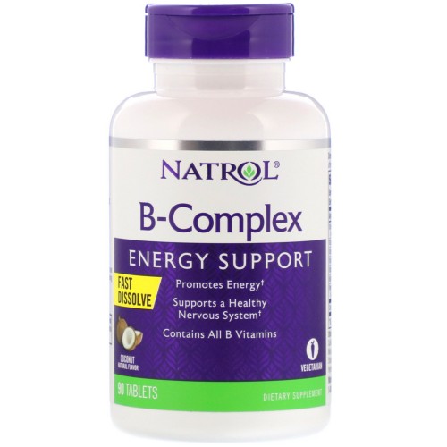 Natrol B-Complex  f/d, 90 tabs
