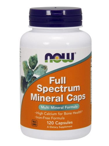 NOW Full Spectrum Mineral Caps, 120 vcaps