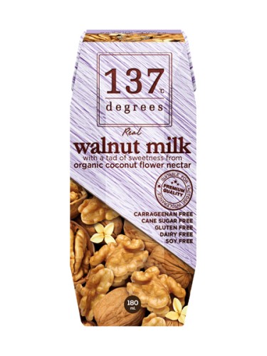 Молоко из грецкого ореха 137 Degrees,180 мл