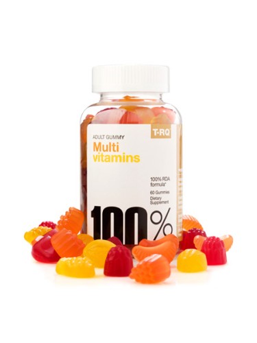 T-RQ 100% Multi Vitamin, 60 gummies