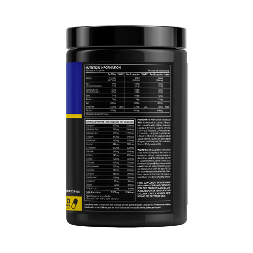 USN Amino Grow Ultra Aminos 5500 / Аминокислоты 400 капсул фото 2