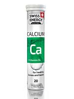 Swiss Energy Calcium + Vitamin D3, 20 tabs