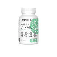 										Ultrasupps Magnesium Citrate 60 гелевых капсул									