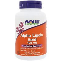 NOW Alpha Lipoic Acid, 120 caps