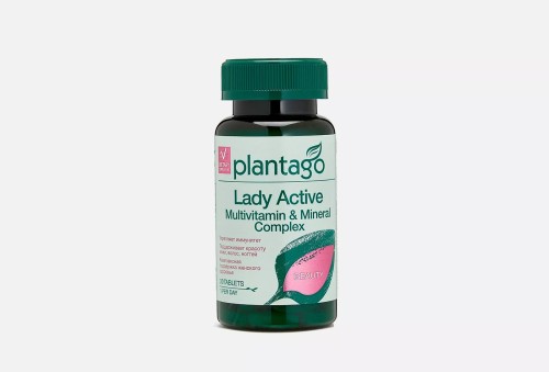 Plantago Lady Active.Multivitamin & Mineral Complex, 30 caps