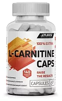 Atlecs L-carnitine, 140 капс., распродажа