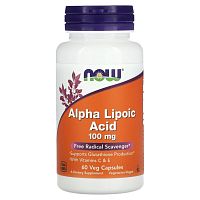 										NOW ALPHA LIPOIC ACID 100 мг 60 капсул									