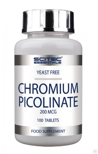 Scitec Chromium Picolinate, 100 tabs