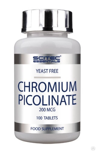 Scitec Nutrition Chromium Picolinate 200 мкг 100 таблеток