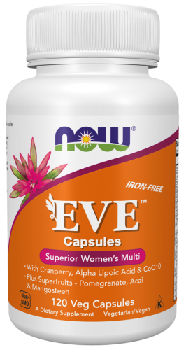 NOW EVE WOMAN'S MULTI 120 растительных капсул
