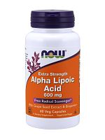 NOW Alpha Lipoic Acid, 100 mg, 60 vcaps