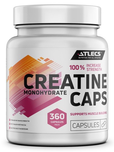 Atlecs Creatine Monohydrate 360 капсул