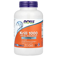 										NOW KRILL OIL / Масло криля 1000 мг 120 софтгелей									