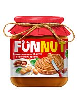 Funnut Арахисовая паста б/масла "Кранчи"с кусочками арахиса, 340 гр