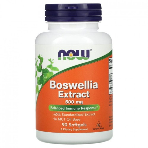 NOW BOSWELLIA EXTRACT 500MG 90 софтгелей