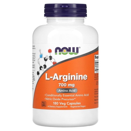 NOW L-ARGININE 700 mg 180 капсул