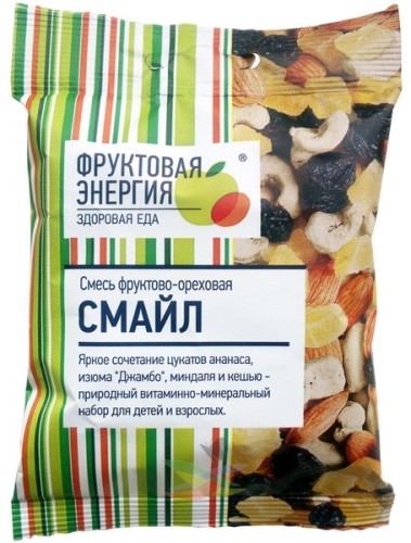Смесь фруктово-ореховая "СМАЙЛ", 50 г