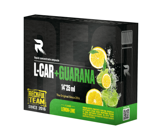 RECKFUL L-CAR + GUARANA / L-Карнитин + гуарана 25 мл