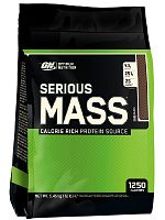 Высокоуглеводный гейнер Serious Mass, 5440 гр Вкус: шоколад (дефект упаковки)
