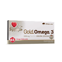 Olimp Gold Omega 3 65% / Омега-3 60 капсул