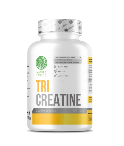 Nature Foods TRI CREATINE 120 капсул
