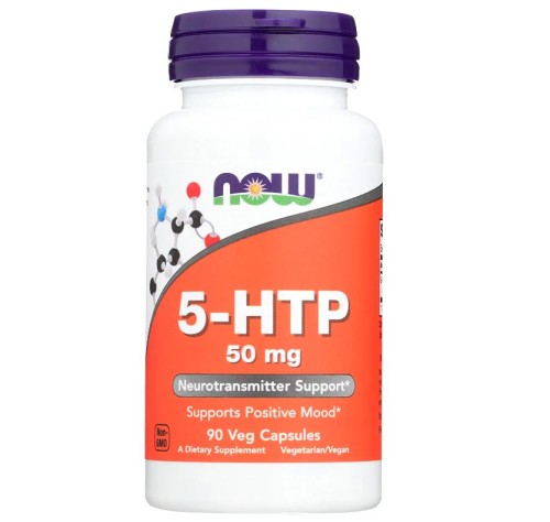 NOW 5-HTP 50 mg, 90 vcaps