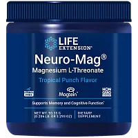 										Life Neuro-Mag® Magnesium L-Threonate (Tropical Punch) 93,35 грамм									