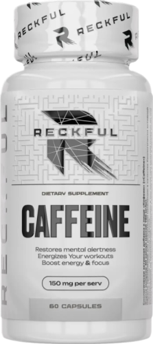 RECKFUL CAFFEINE 150 мг 60 капсул