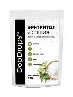 DopDrops Эритритол/Стевия 1:1, 750 гр