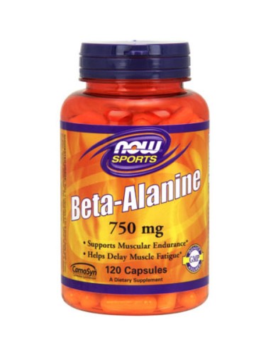 NOW Beta-Alanine, 120 капсул
