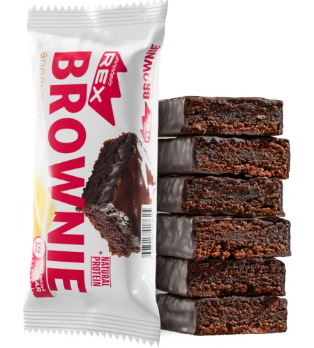 ProteinRex BROWNIE / Пирожное протеиновое 50 гр