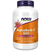 NOW ALPHASORB-C(R) 500MG 180 растительных капсул
