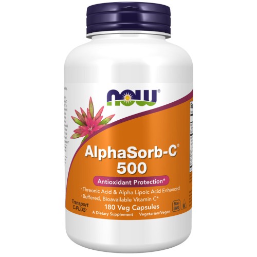 NOW ALPHASORB-C(R) 500MG 180 растительных капсул