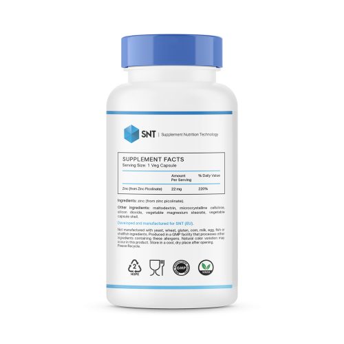SNT Zinc Picolinate 22 мг 90 капсул фото 2