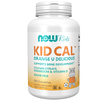 NOW KID-CAL CHEWABLE CALCIUM 100 жвательных таблеток