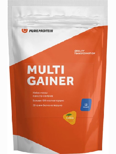 Multicomponent Gainer, 1200 g Вкус: Ваниль (дефект упаковки) 