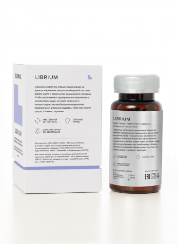 ELEMAX Librium, 60 caps фото 4