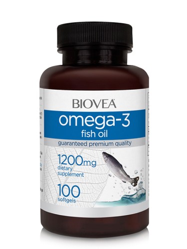 Biovea Omega 3 Fish Oil 1200 mg, 200 softgels