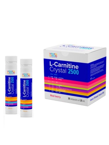 L-carnitine Crystal 2500, 25 ml