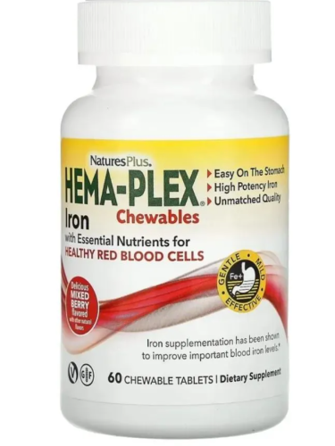Hema-Plex Chewables 60 жевательных таблеток