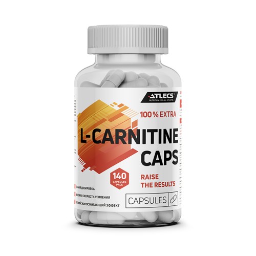 Atlecs L-carnitine CAPS 140 капсул