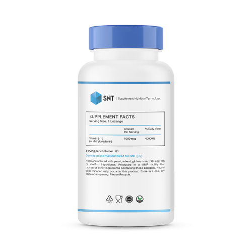 SNT Methyl B-12 1000 мкг 90 таблеток фото 2