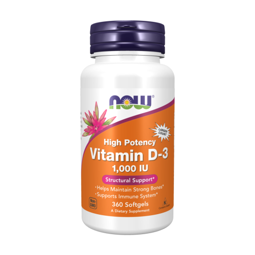 NOW VIT D-3 1000 IU 360 софтгелей