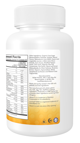 NOW Kid Vits Berry Lemonade 120 таблеток фото 2