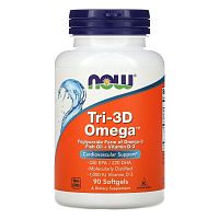 NOW TRI-3D OMEGA 90 софтгелей